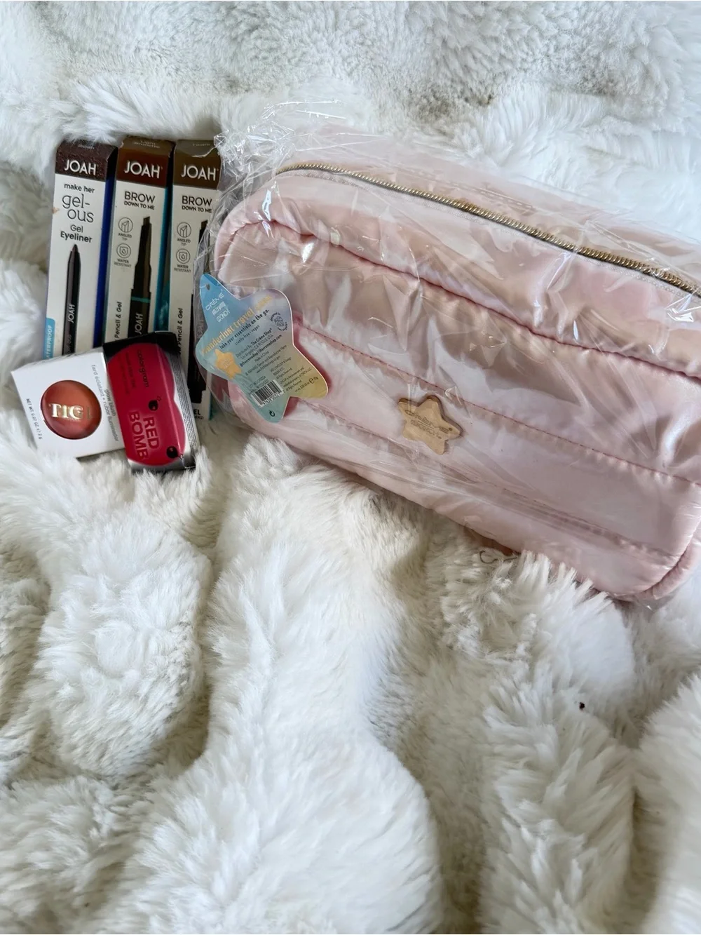 NWT CRÈME SHOPx ONCH TRAVEL CASE & JOAH MAKEUP BUNDLE SET